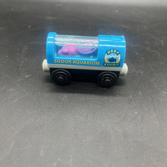 Learning Curve Other - Aquarium Car Light Up Squid Thomas the Train Wooden Railway Tender Tested